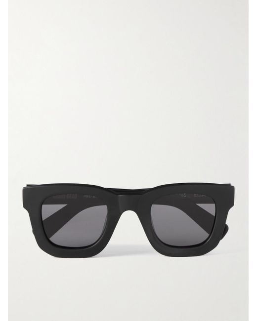 Brain Dead Black Elia Square-frame Acetate Sunglasses for men