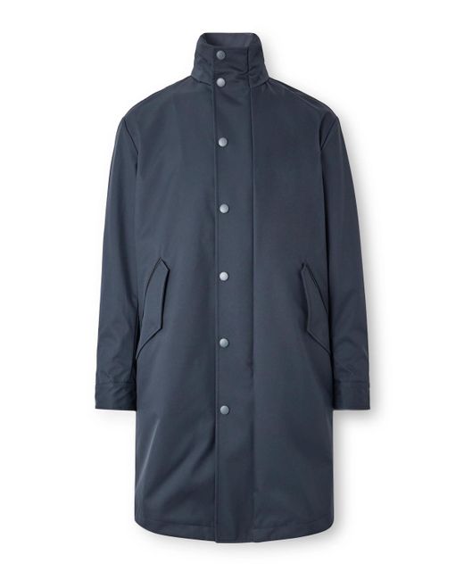 Canali Blue Sanremo Shell Parka for men