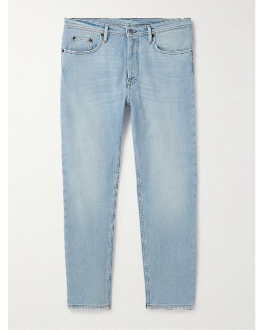 Acne Blue River Slim-Fit Stretch-Denim Jeans for men
