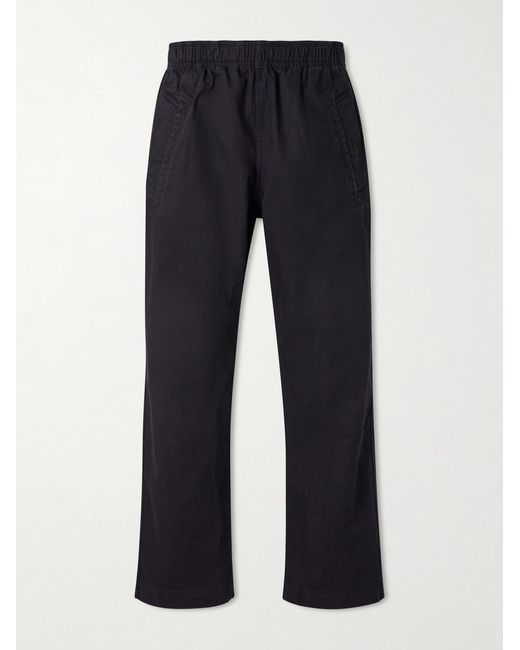 Margaret Howell Blue Mhl. Wide-leg Cotton-twill Trousers for men
