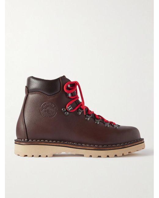 Diemme Brown Roccia Vet Leather Hiking Boots for men
