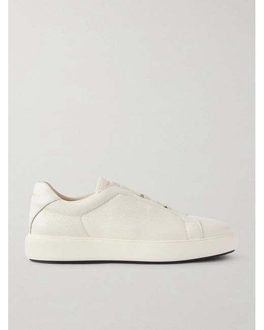 Officine Creative Natural Slouch 001 Full-grain Leather Sneakers for men