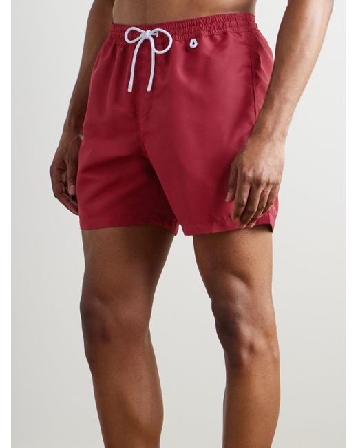 Loro Piana Red Bay Straight-Leg Mid-Length Swim Shorts for men
