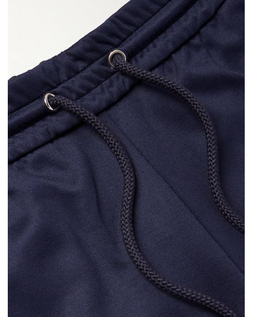 Loewe Gerade geschnittene Jogginghose aus technischem Jersey mit Logostickerei in Blue für Herren