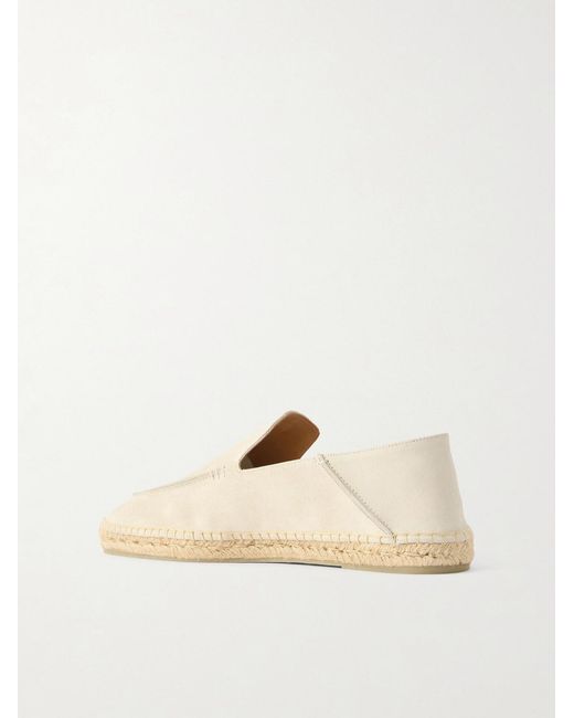 Tom Ford Natural Finn Collapsible-heel Suede Espadrilles for men