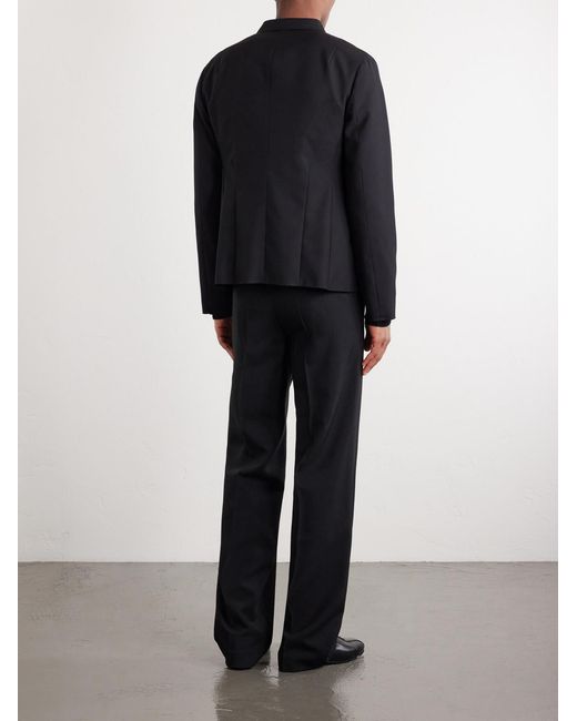 Jil Sander Black Virgin Wool Jacket for men