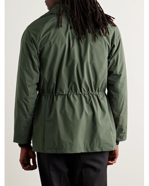 Saman Amel Green City Nylon Jacket for men