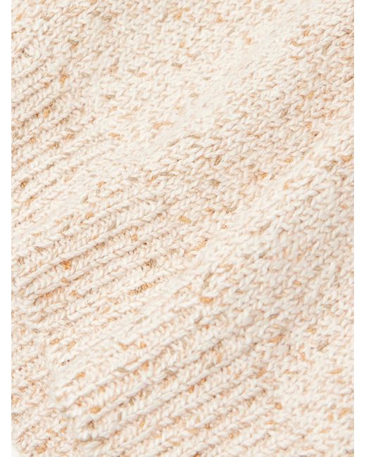 Loro Piana Natural Meina Cotton Sweater for men