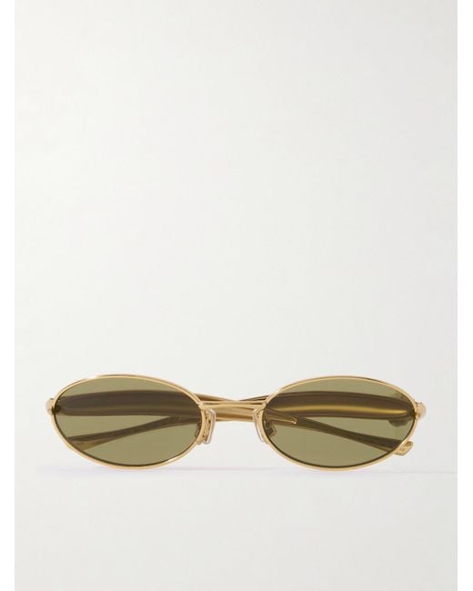 Occhiali Da Sole di Bottega Veneta in Natural da Uomo