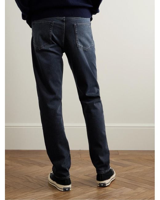 Rag & Bone Blue Fit 2 Action Slim-fit Straight-leg Loopback Jeans for men