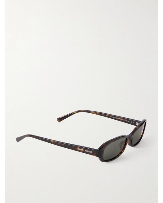 Saint Laurent Multicolor Panthos Oval-Frame Acetate Sunglasses for men