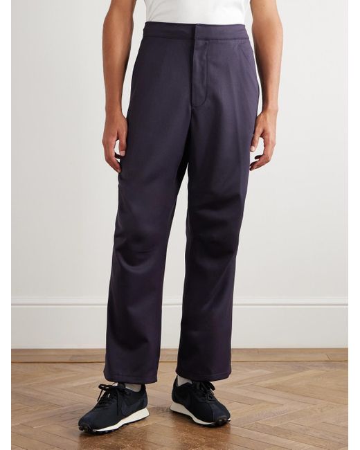 Pantaloni A Gamba Dritta di Nike in Blue da Uomo