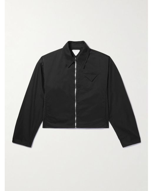 Bottega Veneta Black Tech-nylon Blouson Jacket for men