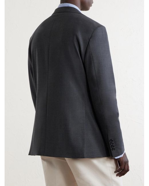 Polo Ralph Lauren Blue Wool-Blend Suit Jacket for men