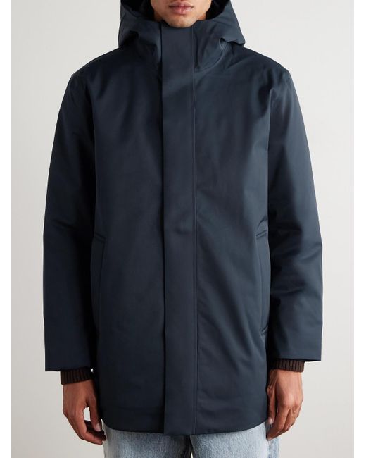 Blake 8240 Padded Recycled-Twill Parka di NN07 in Blue da Uomo