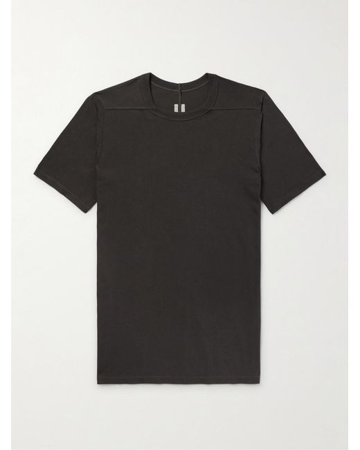 Rick Owens Black Level Slim-Fit Cotton-Jersey T-Shirt for men