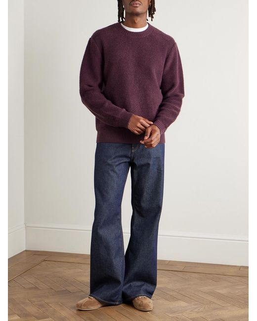 Cashmere Sweater di Mr P. in Purple da Uomo
