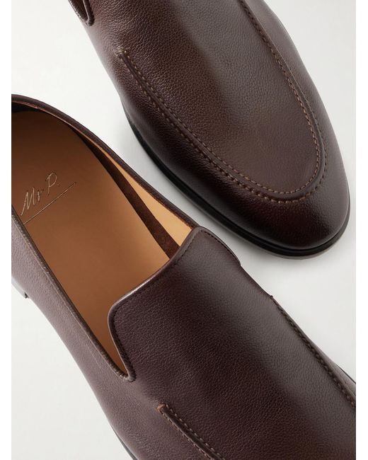 Mr P. Brown Venetian Leather Loafers for men