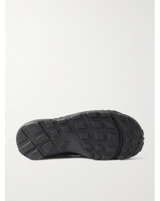 Nike Air Footscape Sneakers aus geflochtenem Webband und Veloursleder in Gray für Herren