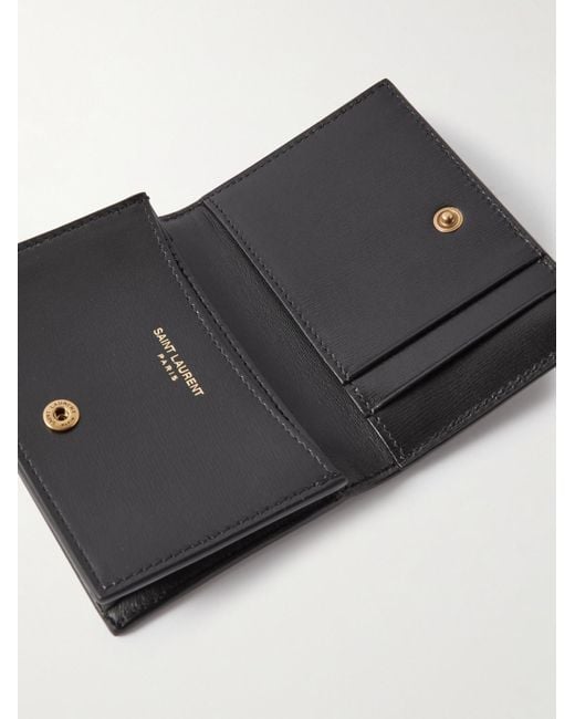 Portacarte di Saint Laurent in Black da Uomo