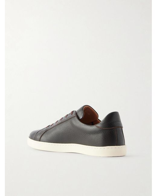 George Cleverley Black Jack Iii Deerskin Sneakers for men