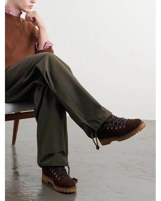 Church's Brown Snow Suede Hiking Boots for men