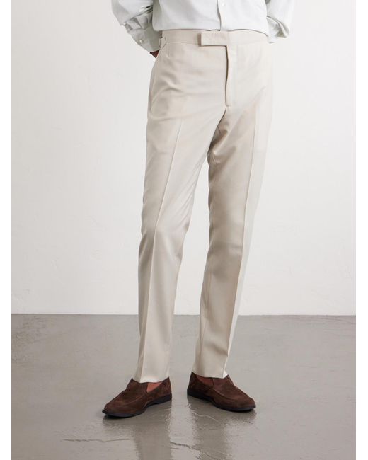 Thom Sweeney Natural Wool Suit for men