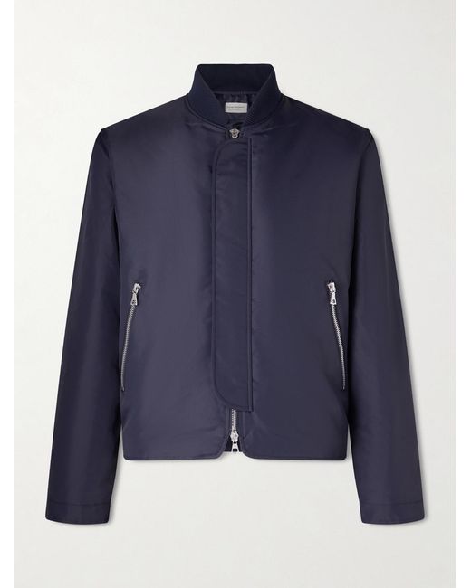 Officine Generale Blue Shell Bomber Jacket for men