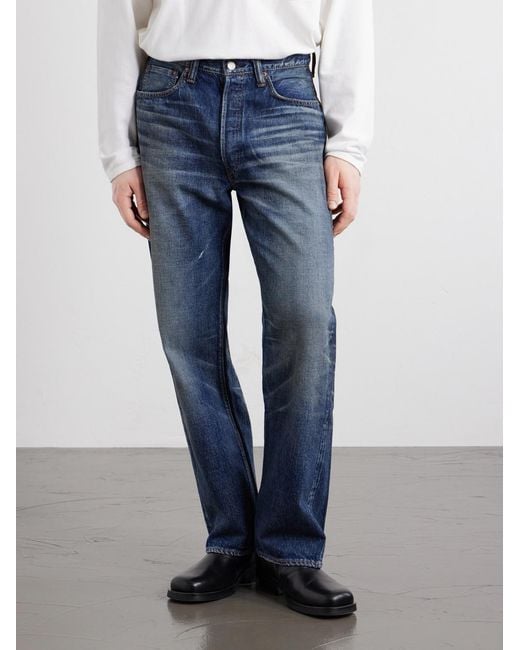 Fullcount Blue More Than Just Fear 0105w-1353 Straight-leg Jeans for men