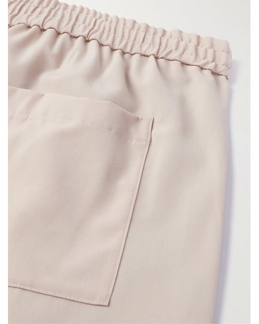 Acne Natural Straight-Leg Woven Trousers for men