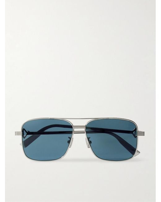 Dior Blue Cd Diamond S9U Square-Frame-Tone Sunglasses for men