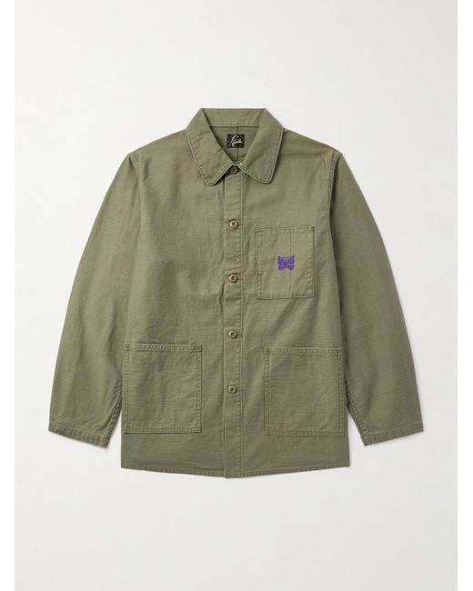 Overshirt di Needles in Green da Uomo