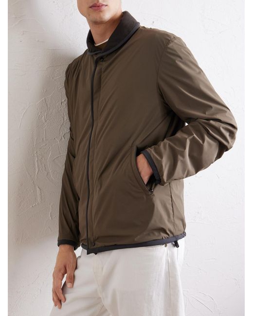 Sease Brown Jib Set Reversible Shell Jacket for men