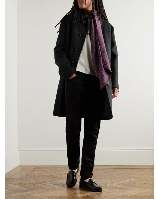 Céline Mantel aus einer Woll-Kaschmirmischung in Black für Herren