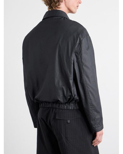 Studio Nicholson Blue Lyons Cotton Blouson Jacket for men