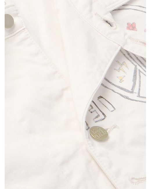 Kapital Natural Cactus Beer Printed Cotton-Twill Jacket for men
