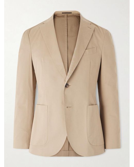 Slowear Natural Cotton-blend Suit Jacket for men