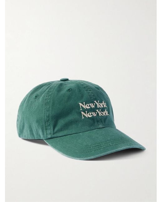 Berretto Da Baseball di Corridor NYC in Green