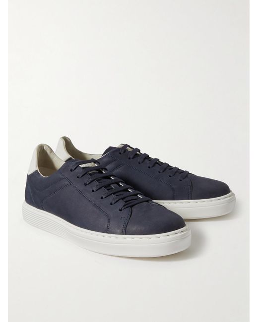 Brunello Cucinelli Blue Sneakers for men