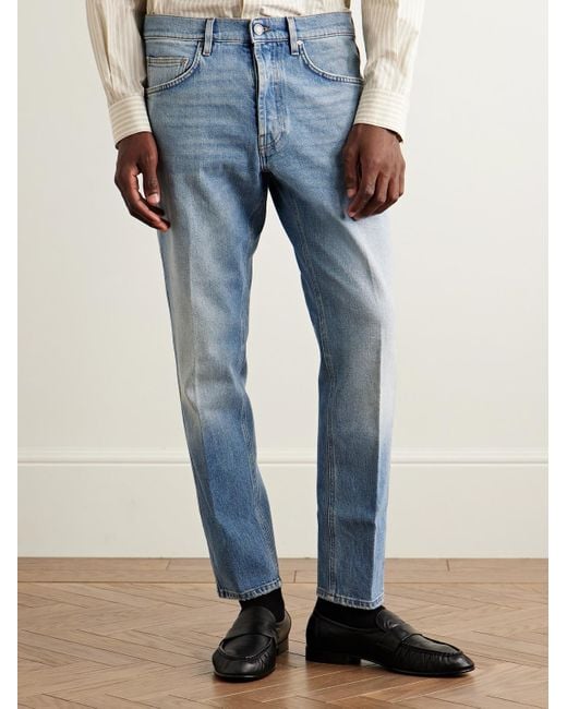 Lardini Blue Slim-Fit Straight-Leg Jeans for men
