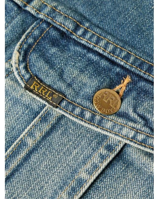 RRL Blue Denim Jacket for men