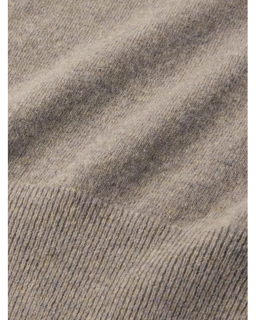 Lemaire Gray Wool-blend Sweater for men