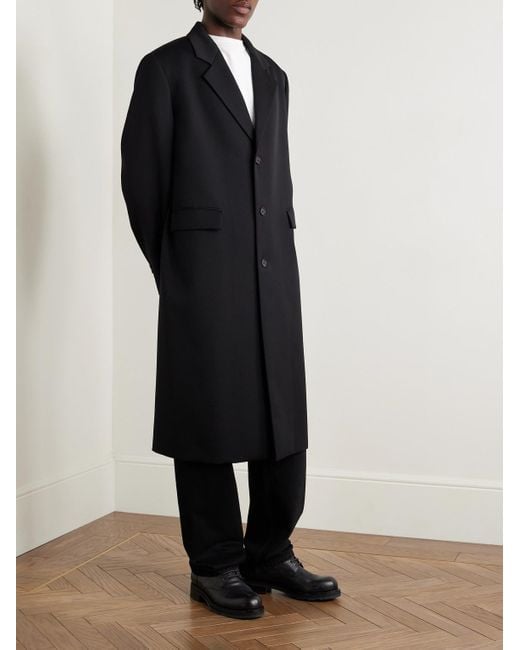 Cappotto di The Row in Black da Uomo