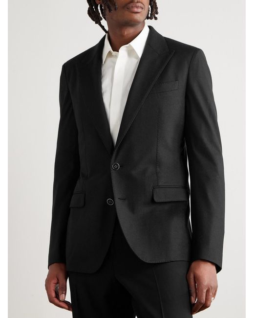 Dolce & Gabbana Black Wool Suit Jacket for men
