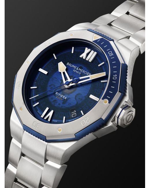 Baume and mercier riviera men's watch top