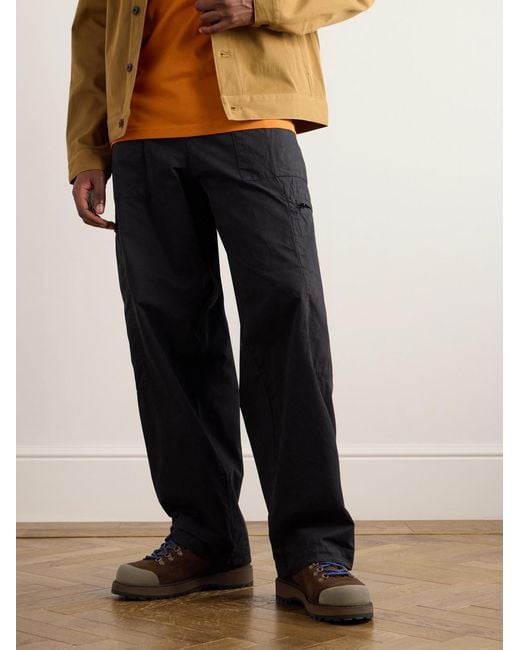 Diemme Brown Cornaro Rubber-Trimmed Suede Sneakers for men