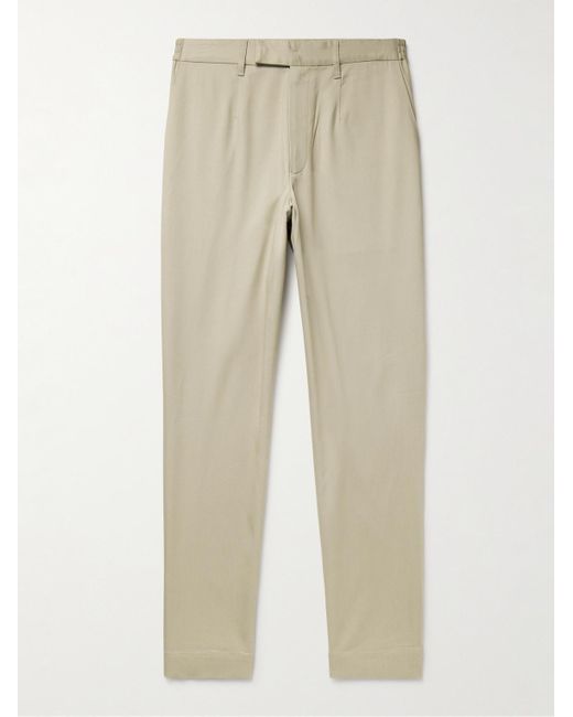 Pantaloni Chino A Gamba Dritta di James Purdey & Sons in Natural da Uomo
