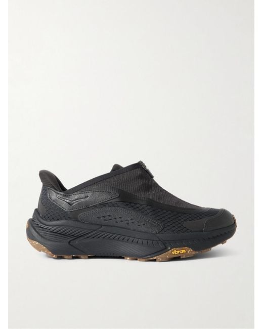 Hoka One One Black U Project Transport Ripstop Sneakers for men