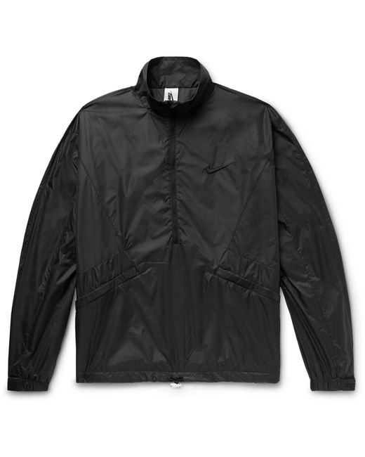Nike Black Fear Of God Shell Half-zip Jacket for men