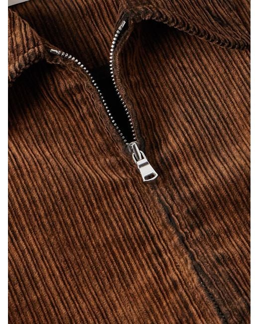 Agolde Brown Torres Cotton-Blend Corduroy Jacket for men